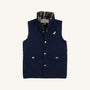 Vaughn Vest - Nantucket Navy with Grant Park Plaid & Bellport Butter Yellow Stork