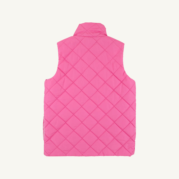 Vaughn Vest - Winter Park Pink with Have a Little Heart
