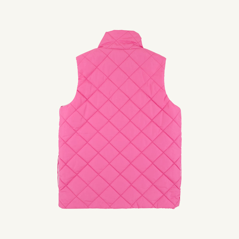Vaughn Vest - Winter Park Pink with Have a Little Heart