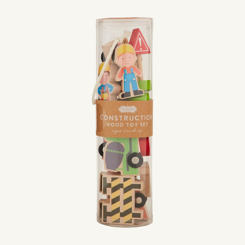 Construction Wood Toy Set - Mud Pie