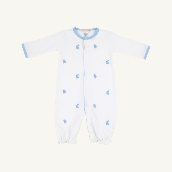 Twinkle Twinkle 2-In-1 - Worth Avenue White with Beale Street Blue Bunnies & Chicks
