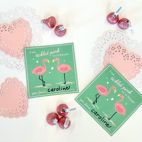 Valentine Cards - Flarda Flamingo (Digital Download)