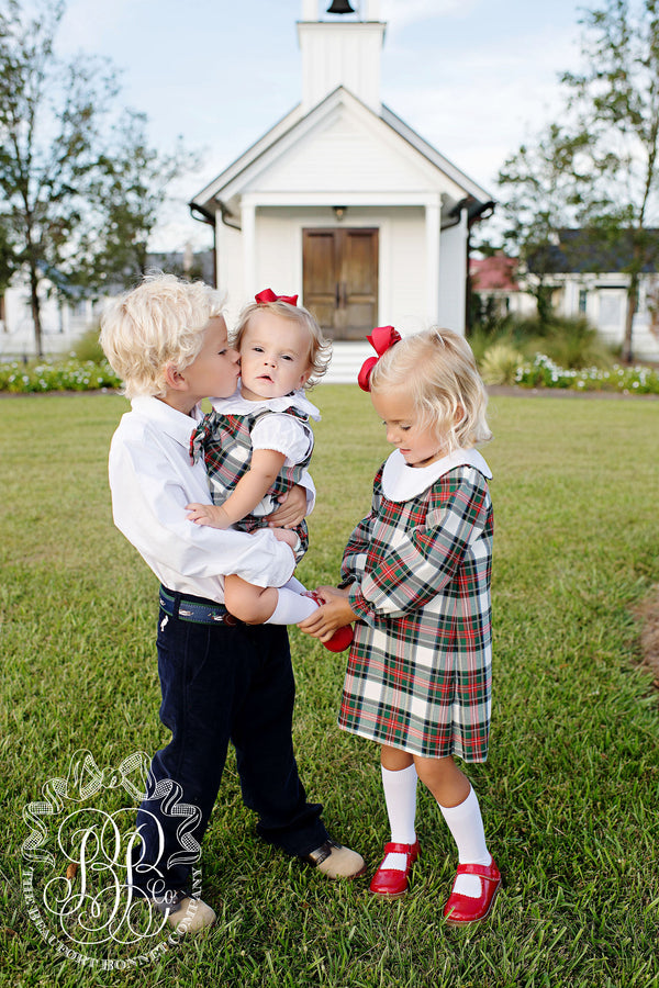 Prep School Pants (Corduroy) - Nantucket Navy