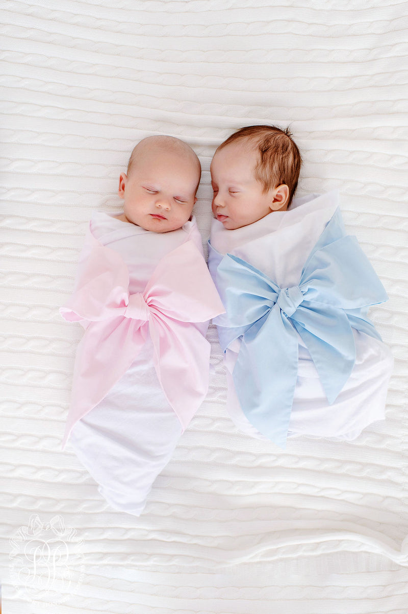 Bow Swaddle ® Buckhead Blue - Main Image