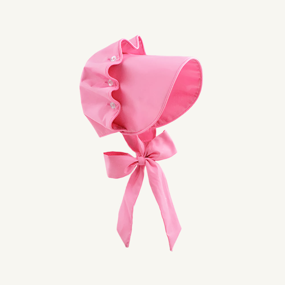 The Beaufort Bonnet Company - Holly Bea Bubble - Pier Party Pink/Bunny and Bows