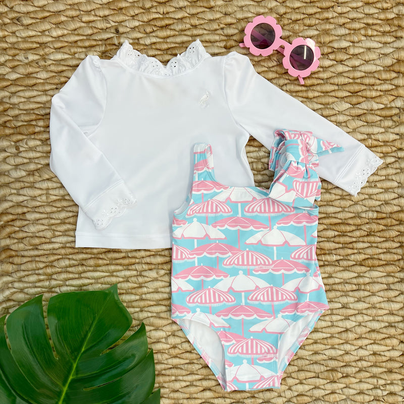 Brookhaven Bow Bathing Suit - Taylor Bay 'Brellas